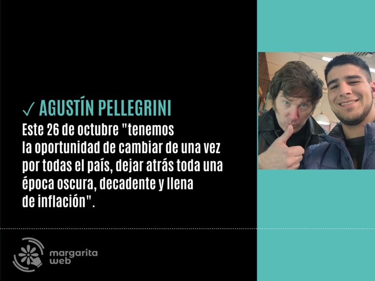 ELECCIONES NACIONALES: ENTREVISTA A AGUSTÍN PELLEGRINI